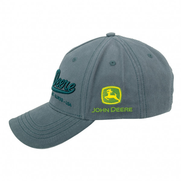 John Deere 3D Anthracite Cap