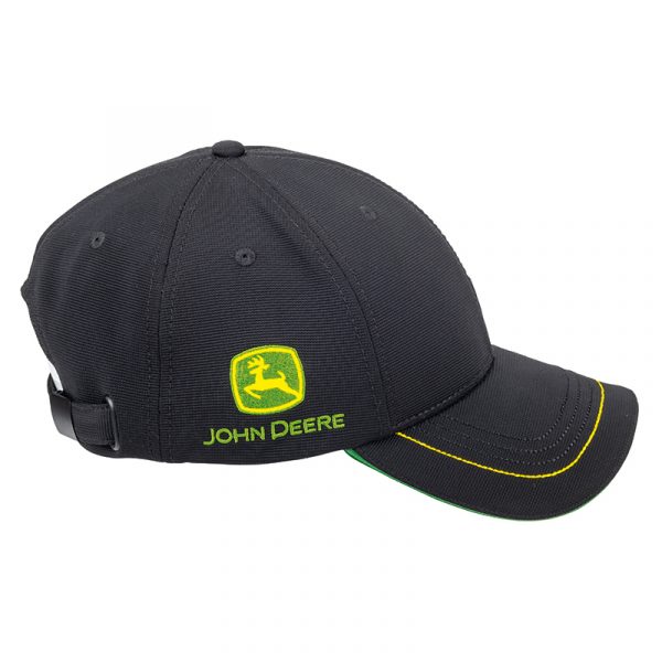 John Deere Baseball Cap Rubber Print Nothing Runs like a Deere