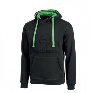 John Deere Embossed Logo Hooded Sweatshirt