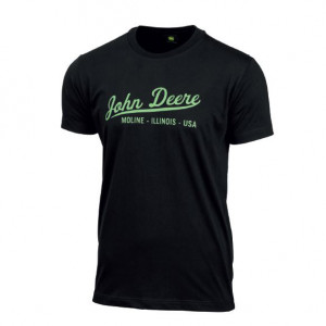 John Deere Black T-Shirt MCL2022080
