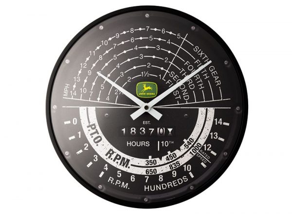 John Deere Wall Clock - Tacho