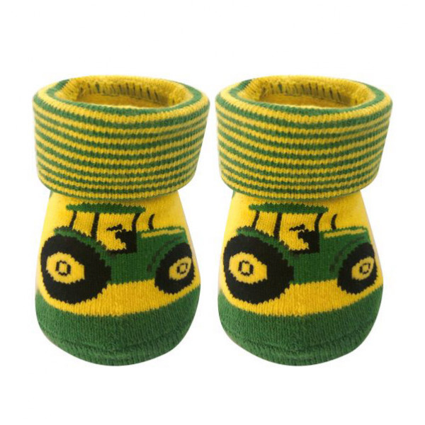 John Deere Cuffed Tractor Bootie