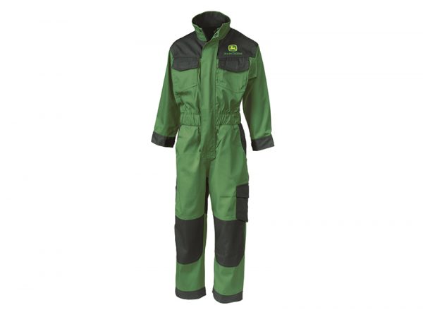John Deere Basic Childrens Overalls Green