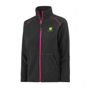 John Deere Kids Pink Fleece Jacket