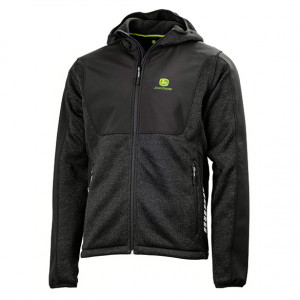 John Deere Black Fleece Jacket