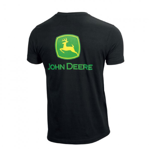 John Deere Black Logo T-Shirt