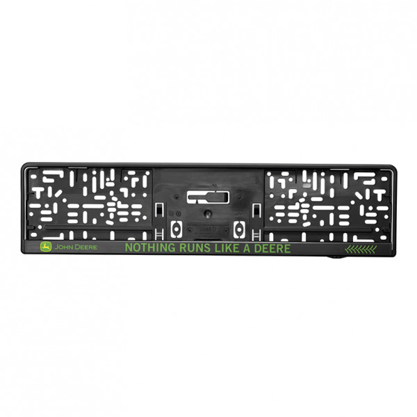 John Deere Licence Plate Holder