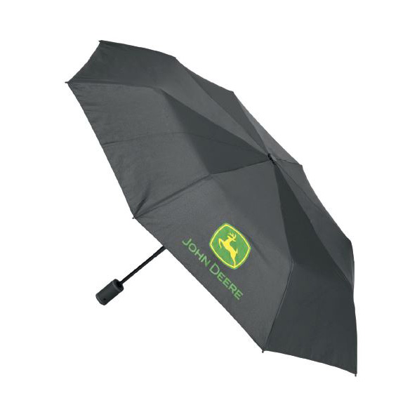 John Deere Black Pocket Umbrella