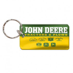 John Deere Vintage Logo Keyring