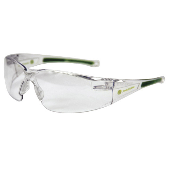 John Deere Clear Safety Glasses MCXFA2090