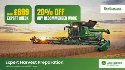 John Deere Combine with offers