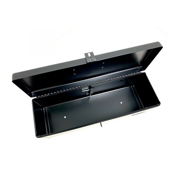 John Deere Black Metal Toolbox - Image 4