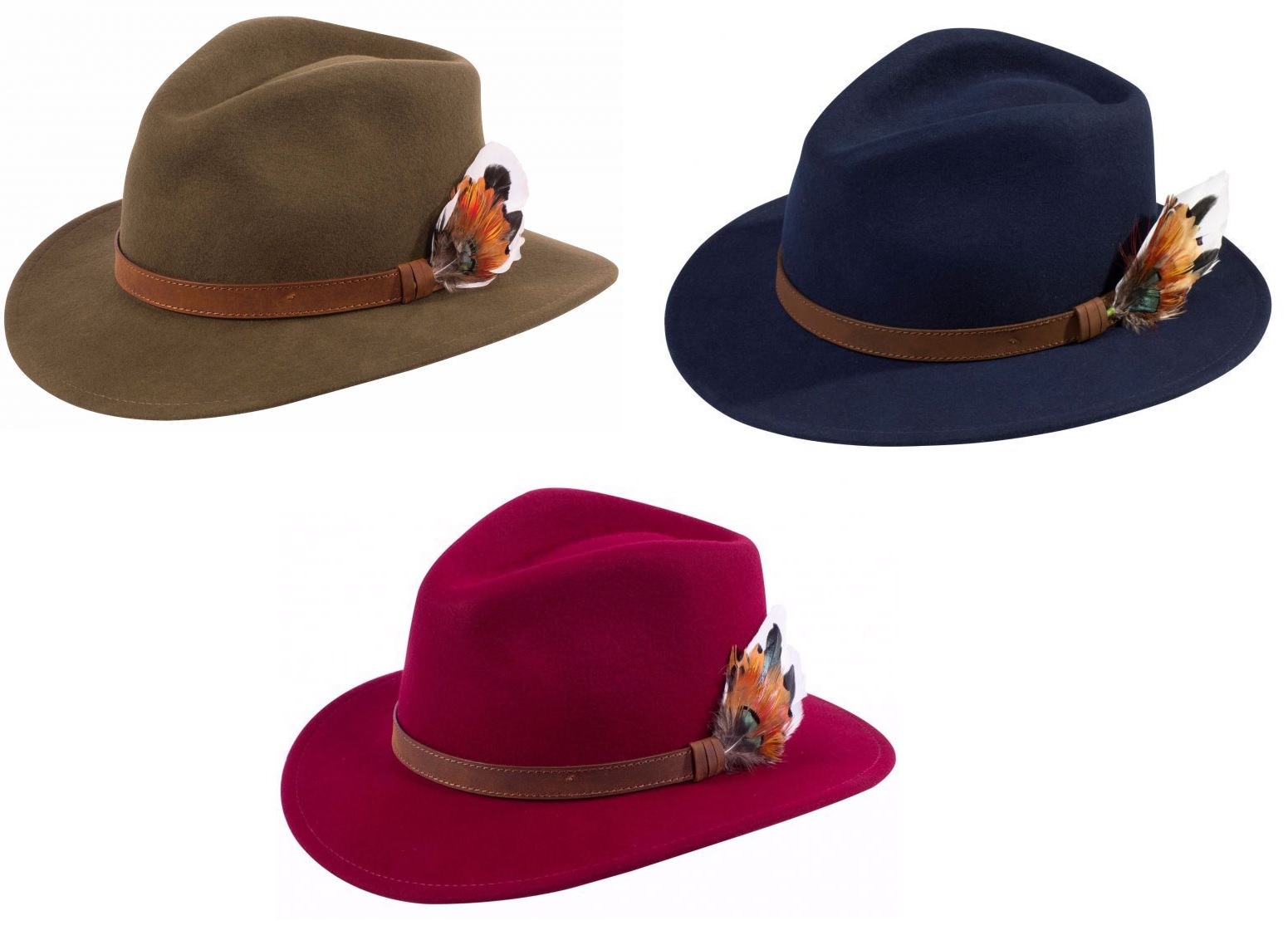 ladies wool felt hats