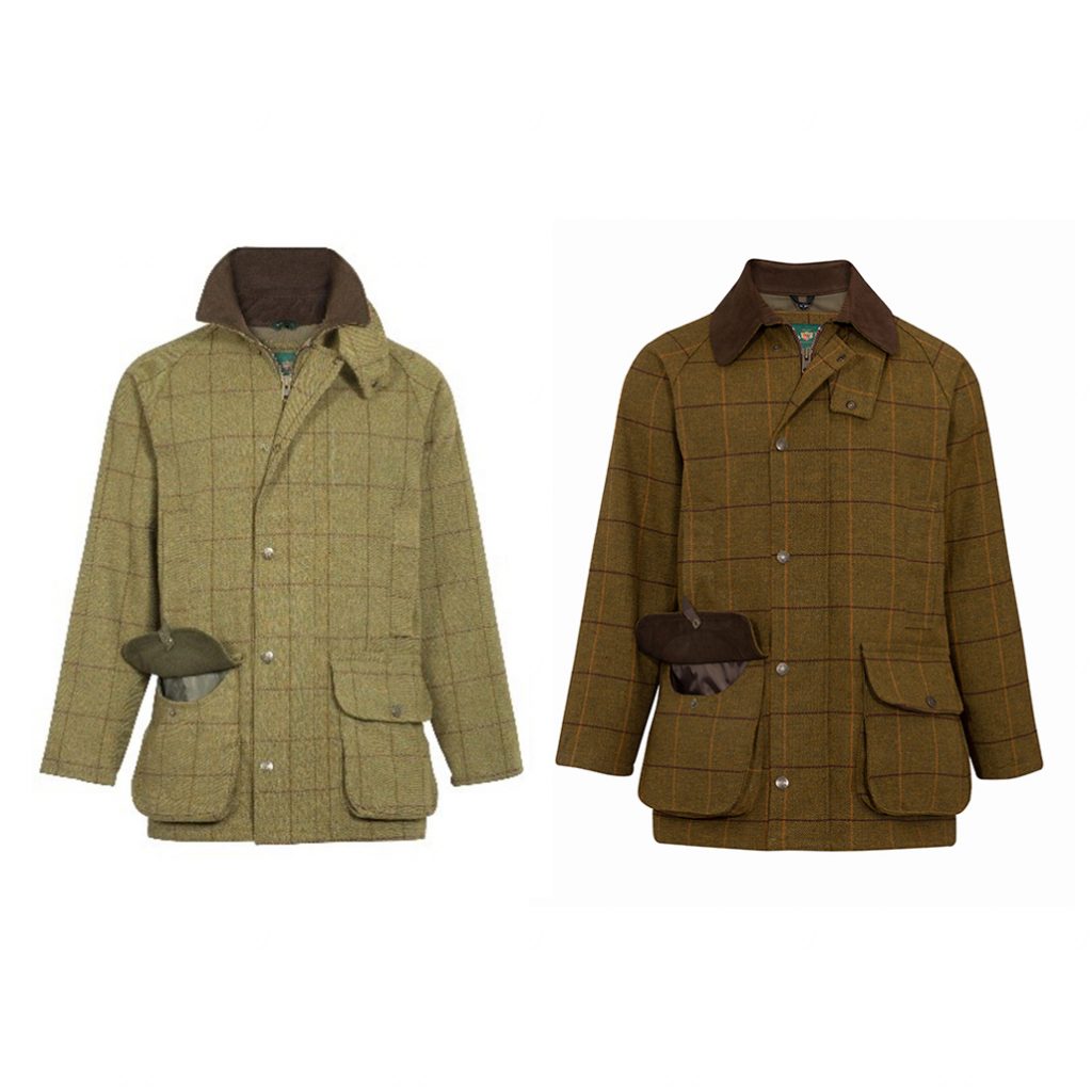 Gilet De Tir Alan Paine Rutland – Tweed Homme Lichen – Taille 5XL – Neuf – UK