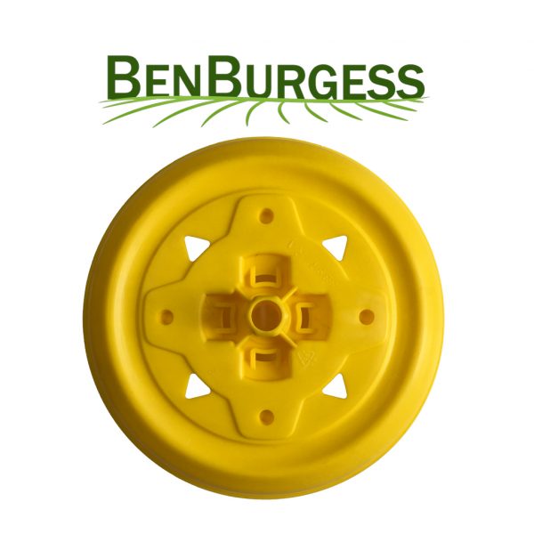 Peg-Perego Wheel Cover for HPX Gator – Yellow JD-SPST8397Y