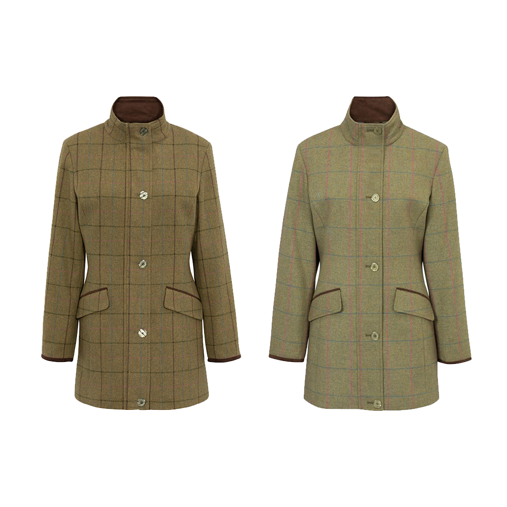 Tweed outlet field jacket