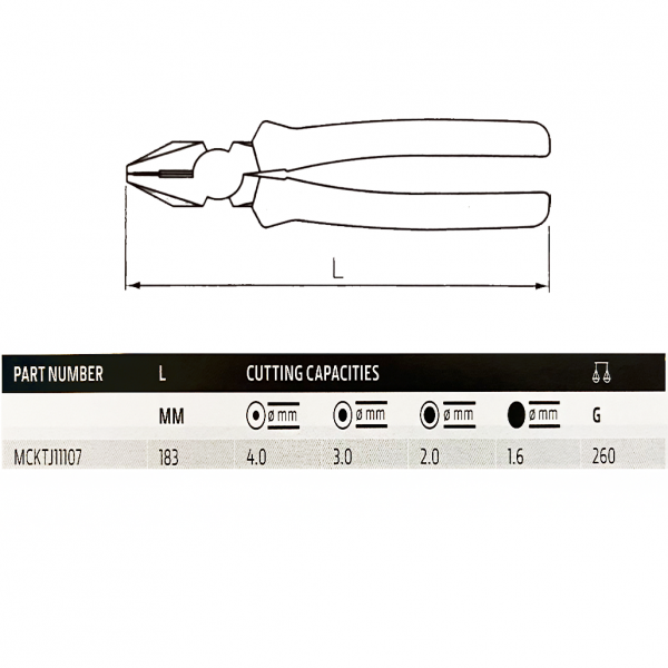 John Deere Combination Pliers MCKTJ11107 - Image 2