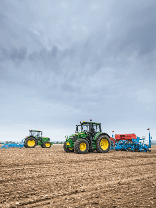 Monosem Drills with John Deere Tractors