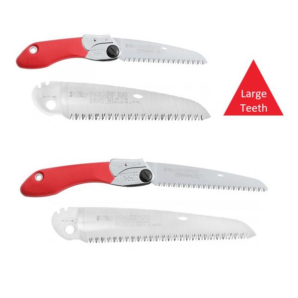 Silky Pocketboy Folding Saw Large Teeth and Replacement Blade