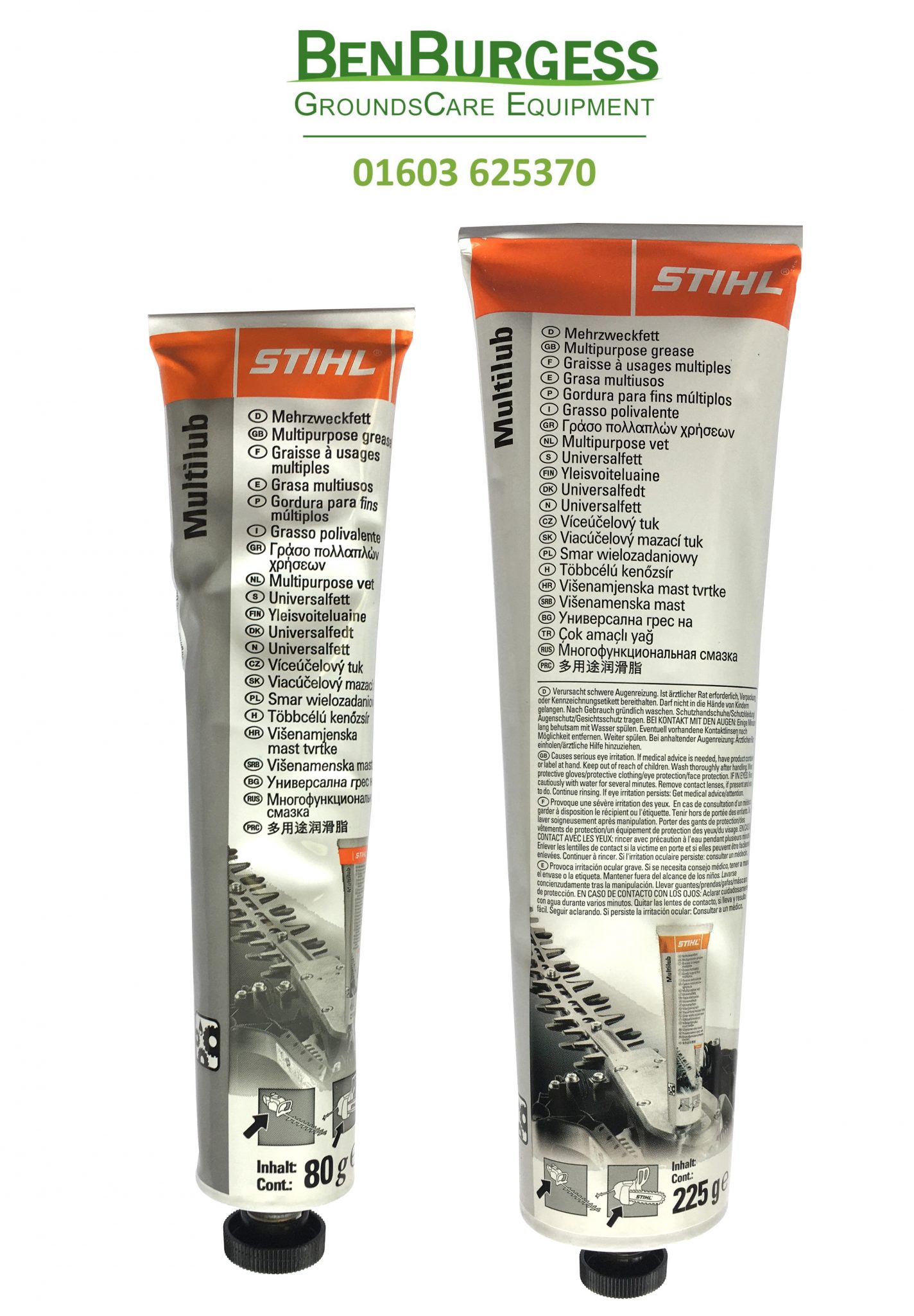 STIHL Multilub MultiPurpose Grease Ben Burgess