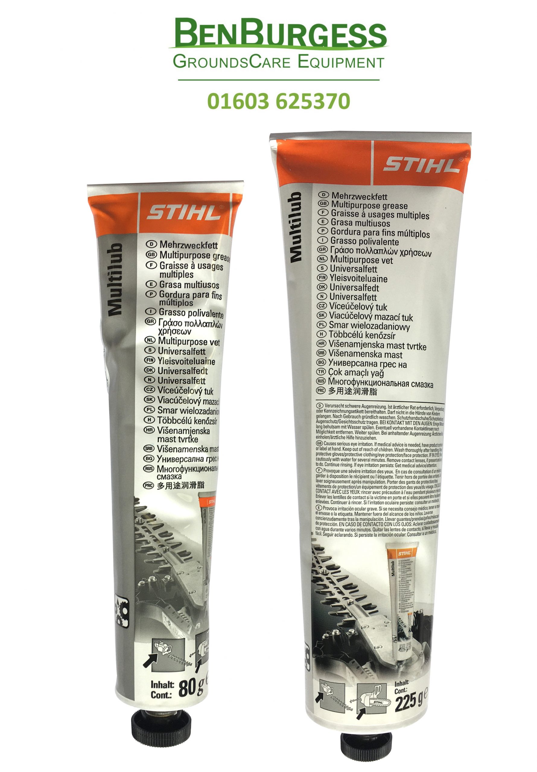 Stihl Multilub Multi Purpose Grease Ben Burgess