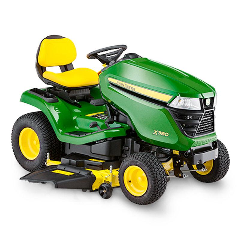 John Deere X380 Ride On Lawn Mower Ben Burgess