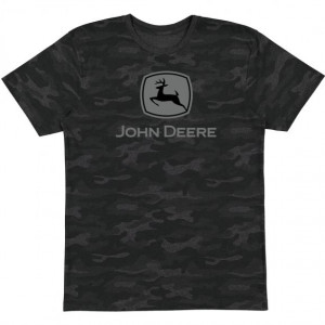 John Deere Black Camo T-Shirt MC132815CA