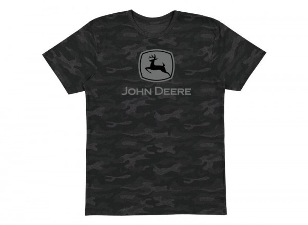 John Deere Black Camo T-Shirt MC132815CA