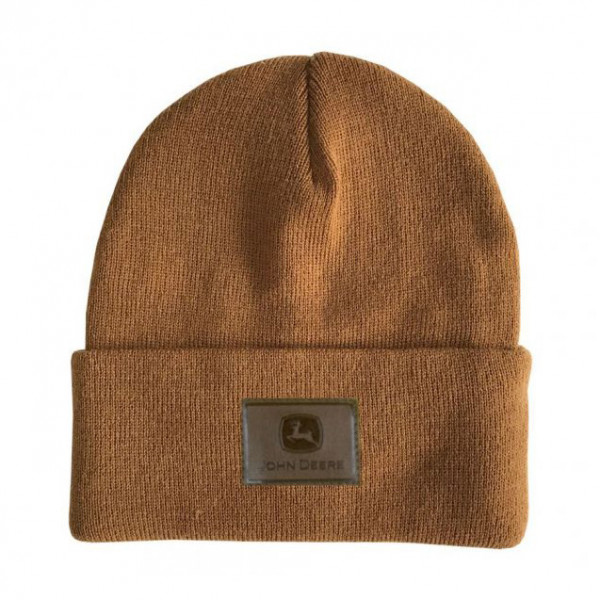 John Deere Brown Beanie Hat