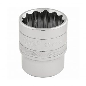 Draper HI-TORQ® 28mm 12 Point Socket 1/2" Sq. Dr. 33518