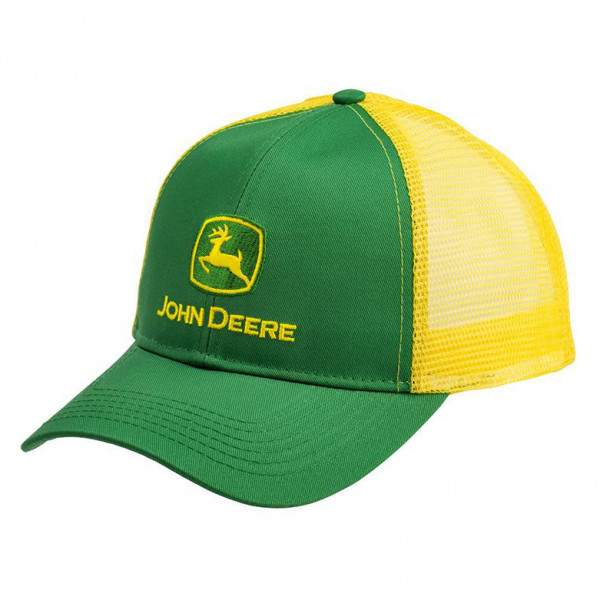 John Deere Green & Yellow Trucker Hat