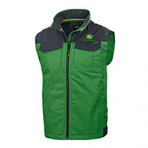 John Deere Green Wadded Waistcoat MCS2725740