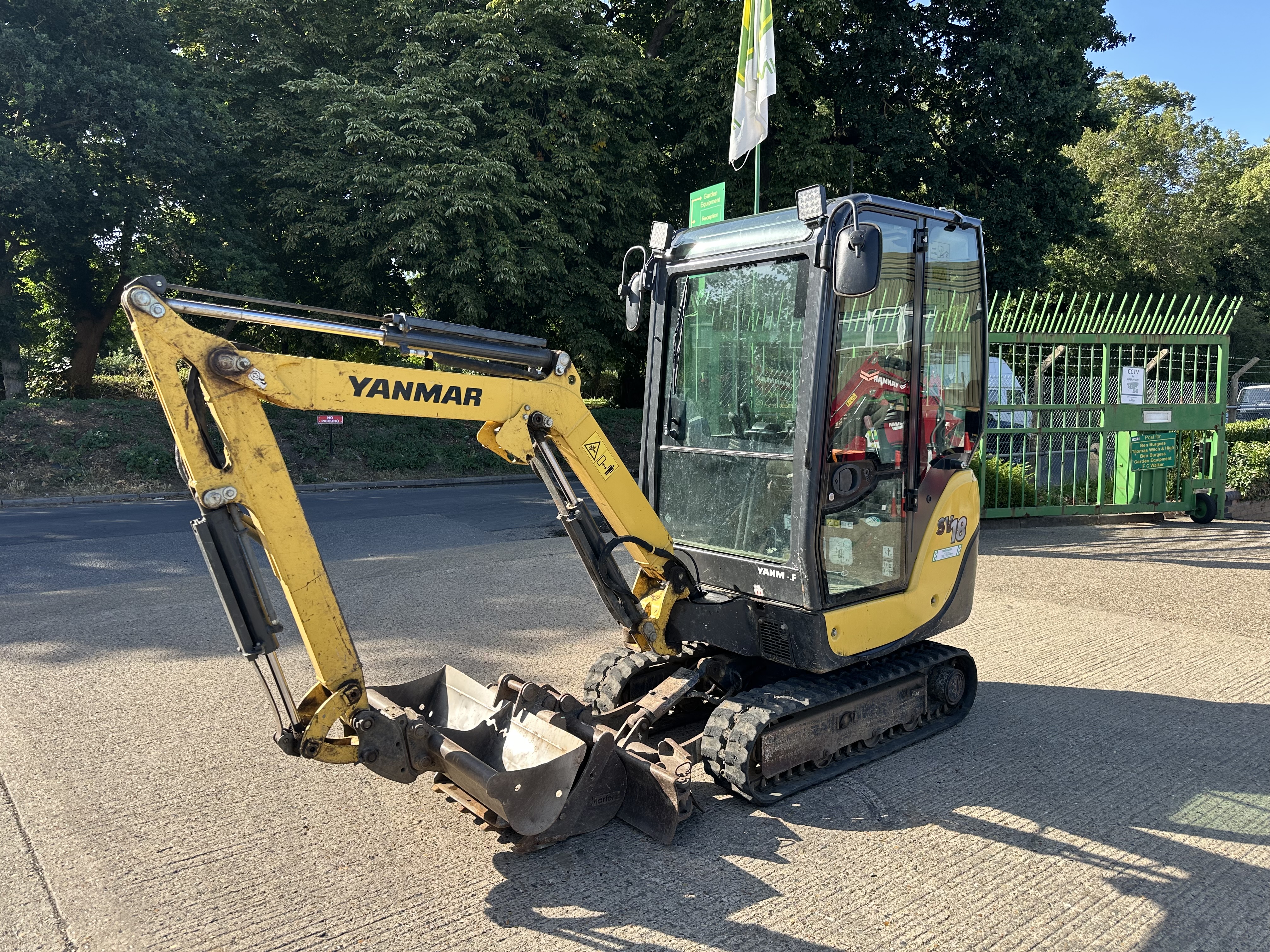 Yanmar SV18 MINI EXCAVATOR for sale