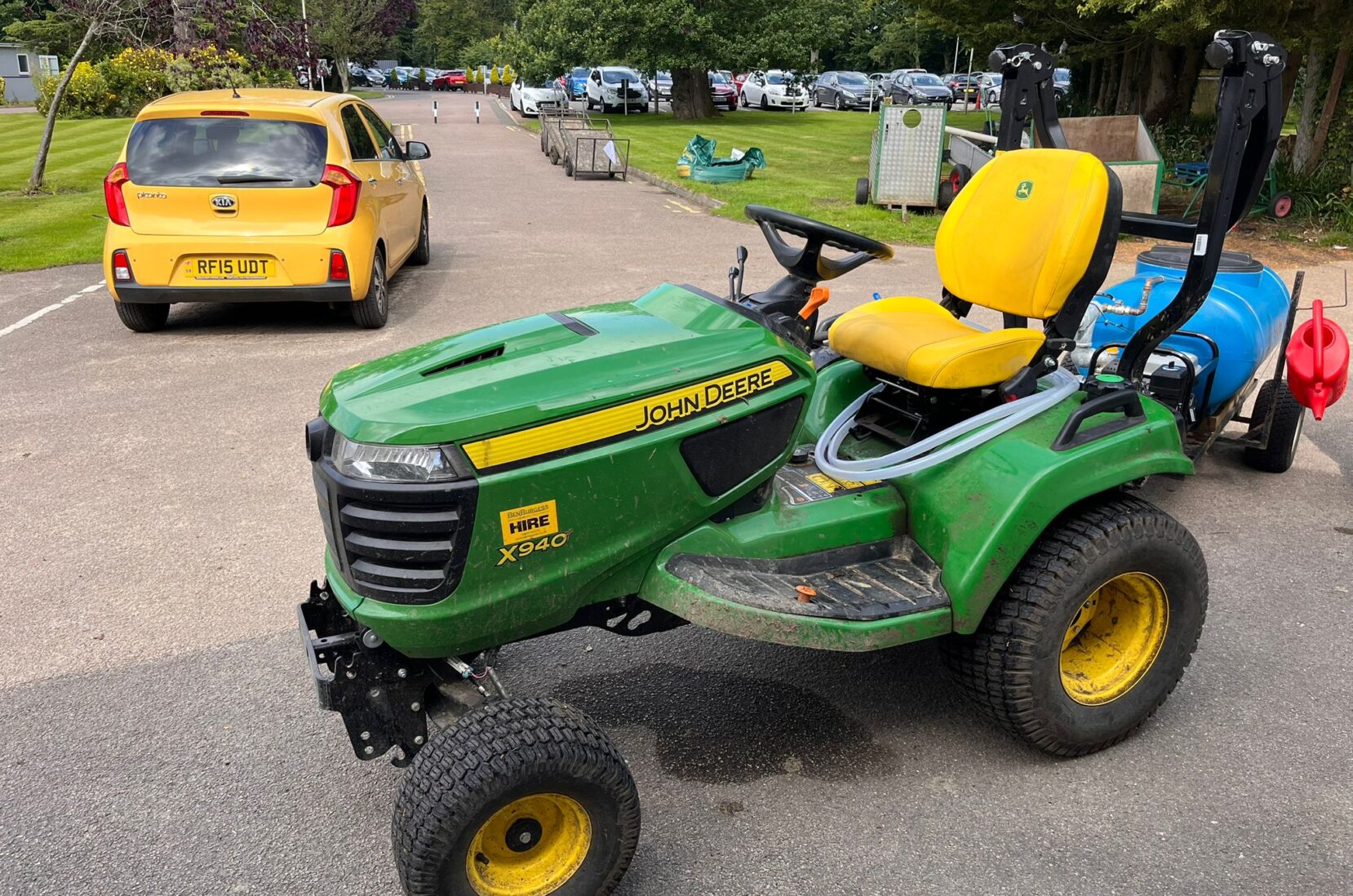 John deere 48 lawn tractor online