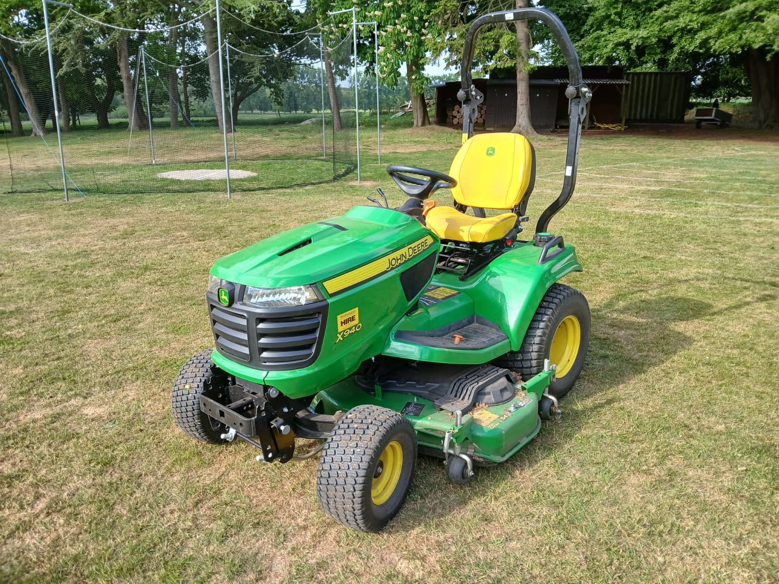 John Deere X940 + 54 LAWN TRACTOR for sale