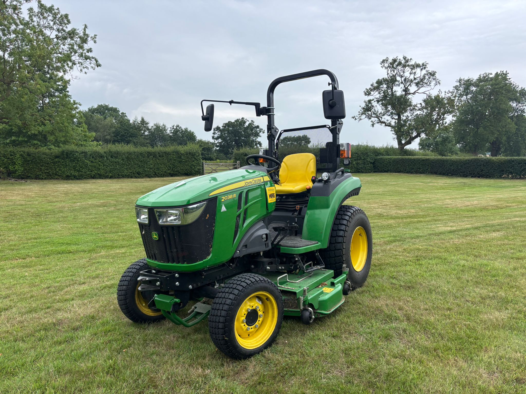 John Deere 2038R 60D COMPACT TRACTOR for sale