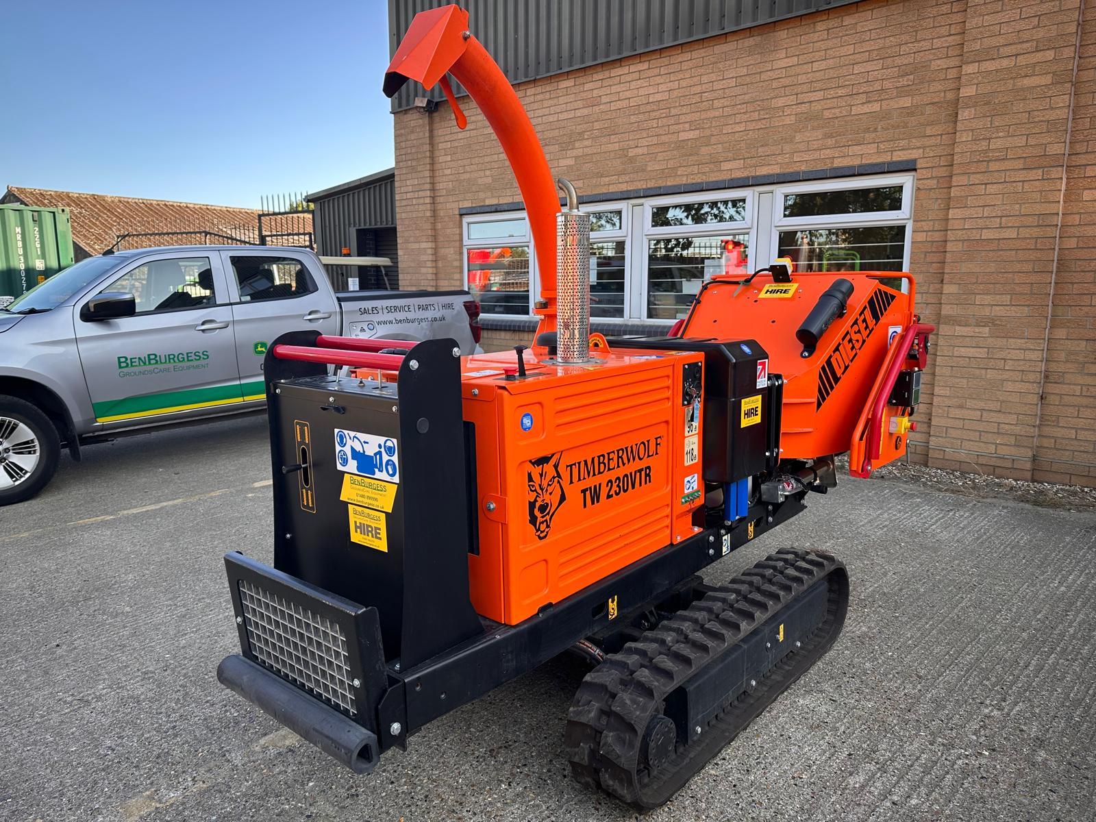 Timberwolf TW 230VTRD CHIPPER (TRACKS) for sale