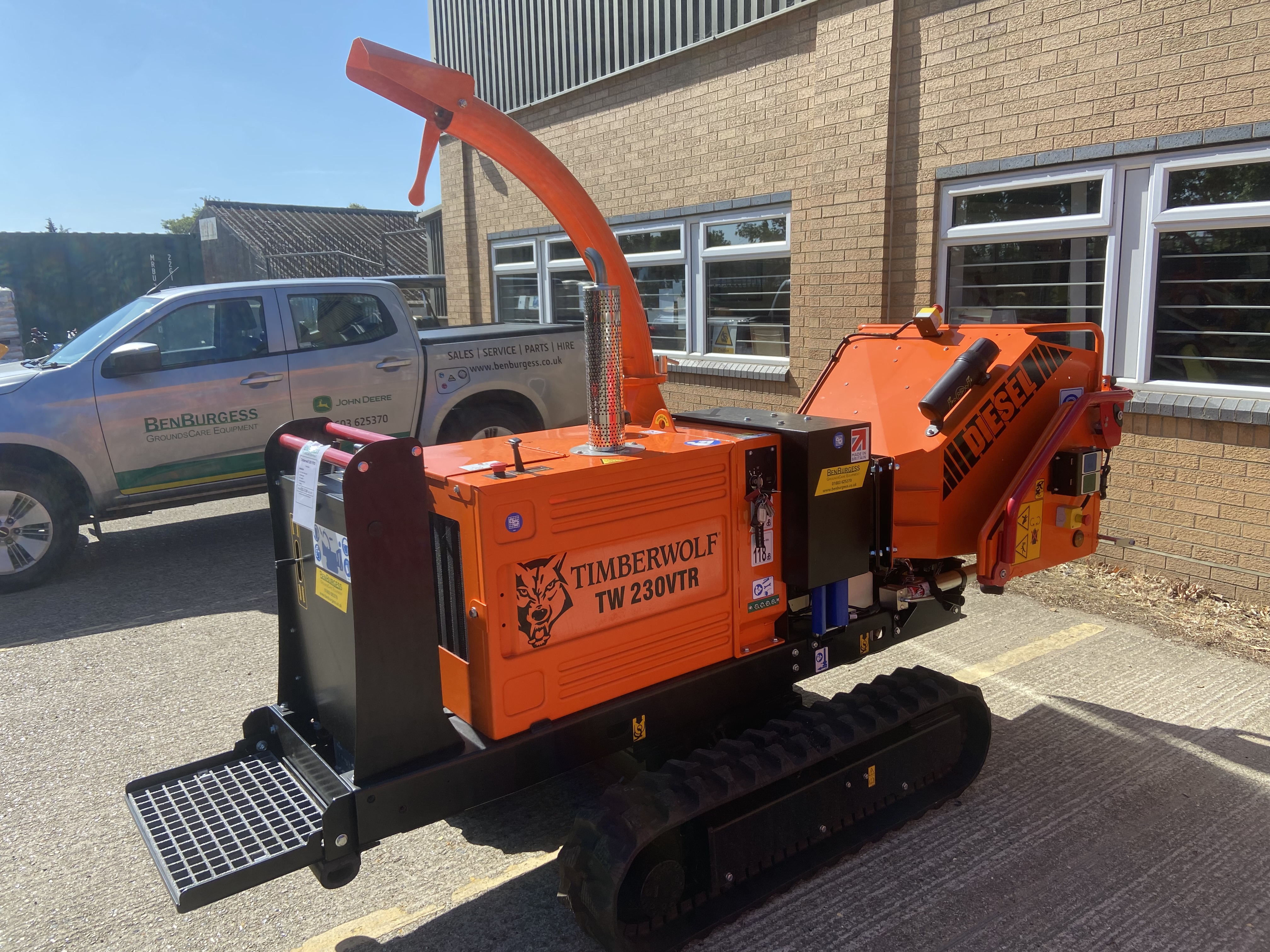 Timberwolf TW 230VTRD CHIPPER (TRACKS) for sale