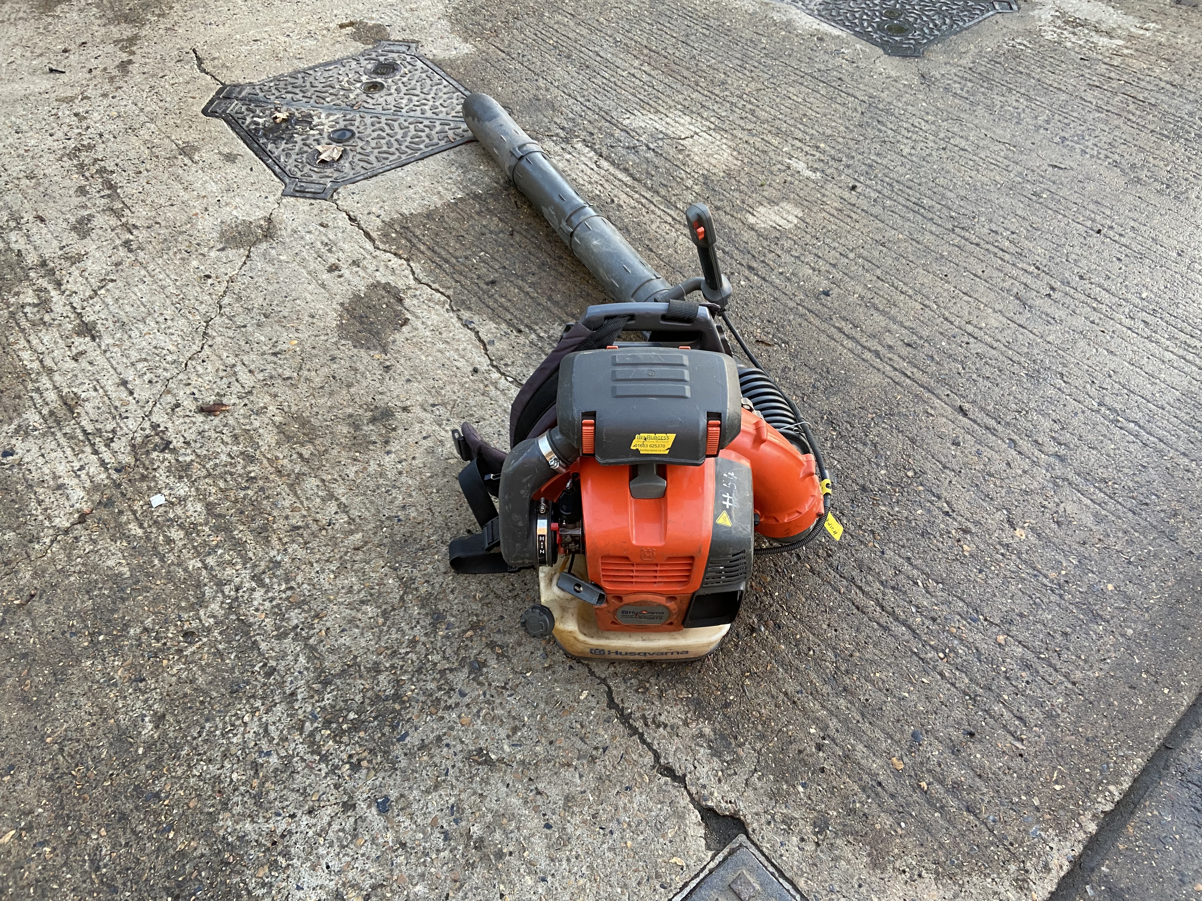 Husqvarna 570BTS BACK PACK BLOWER for sale