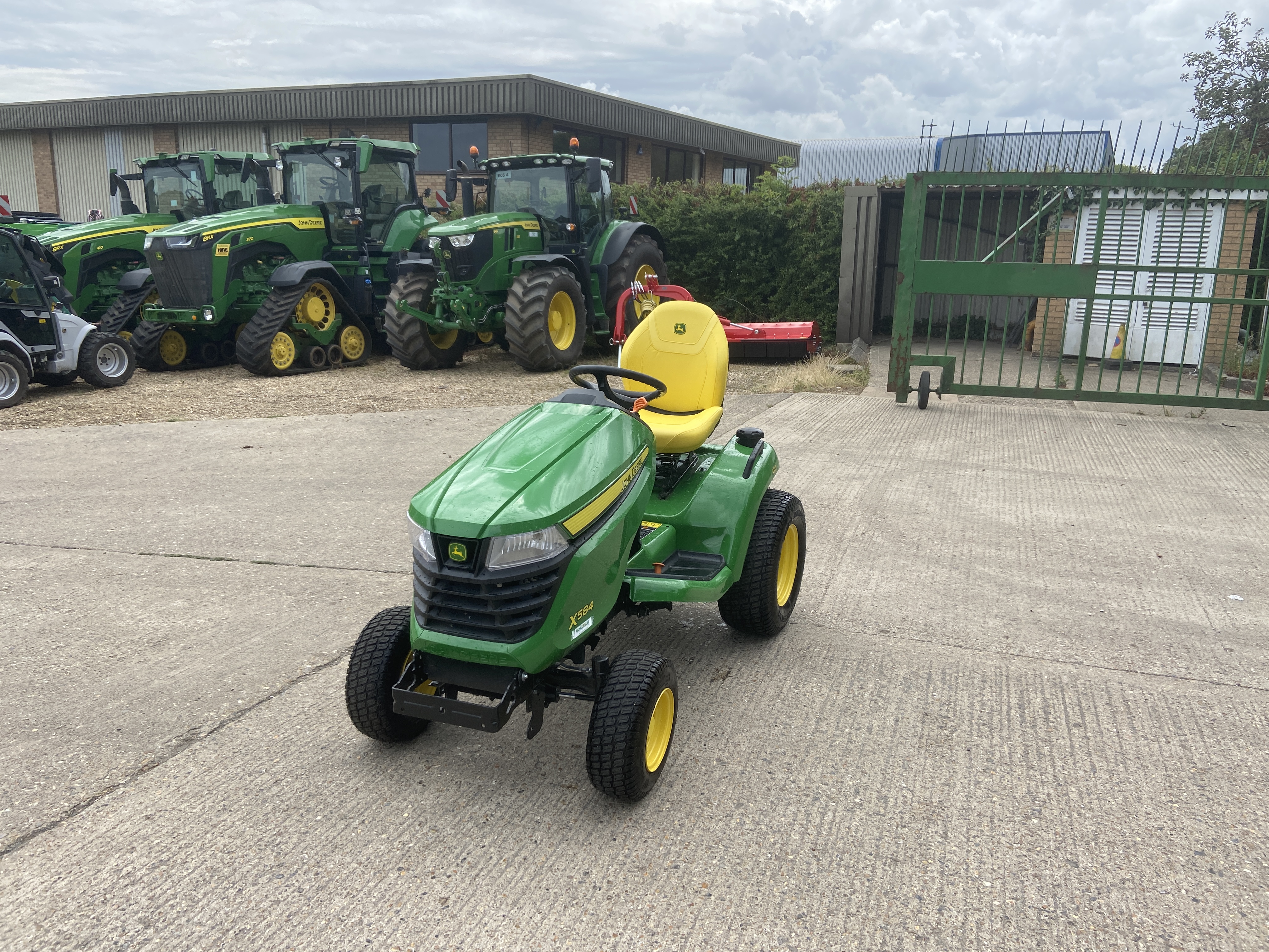 John Deere X584 RIDE-ON MOWER for sale