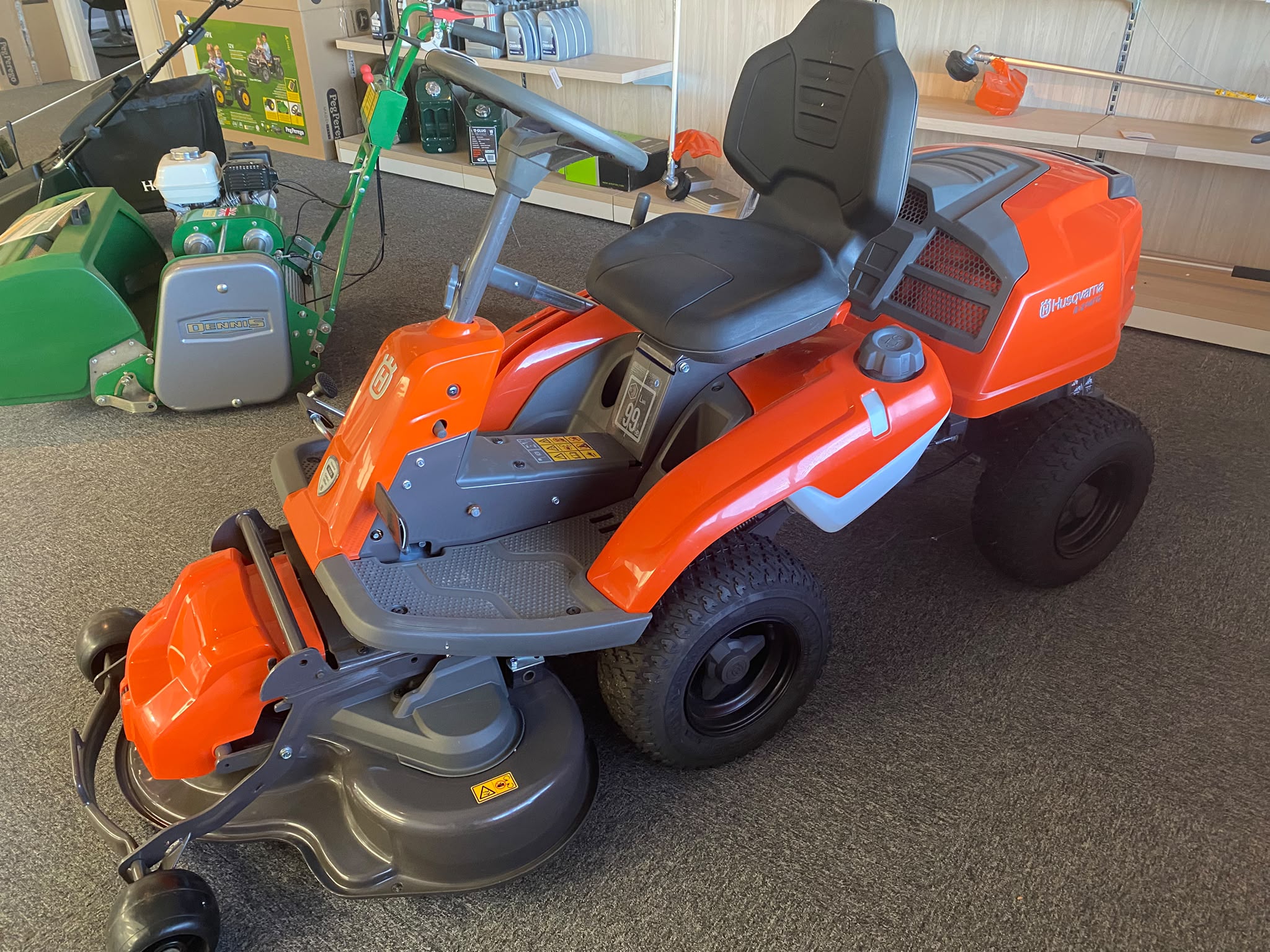 Husqvarna R214TC C/W 94CM COMBI DECK for sale