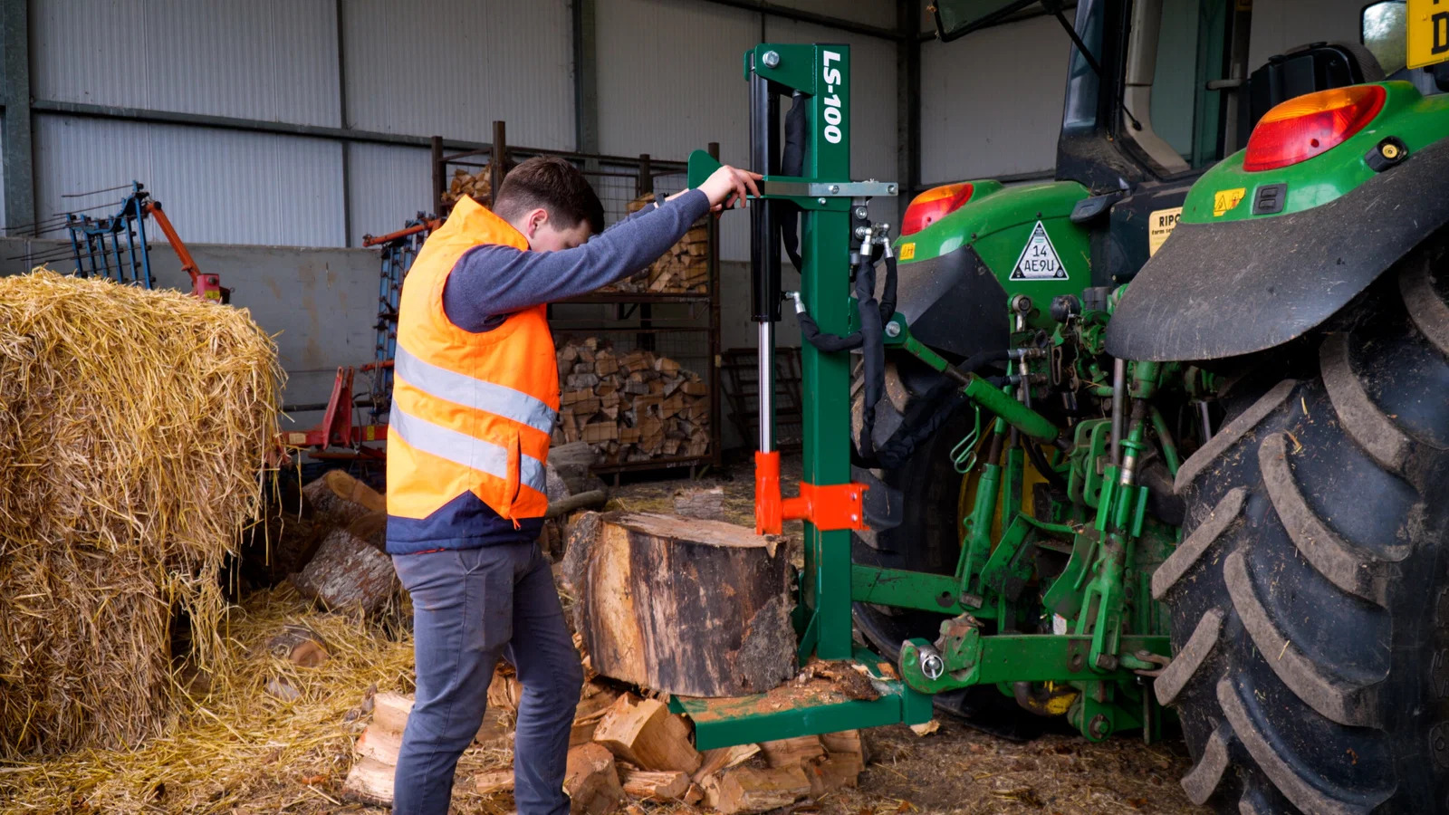 Wessex LS100 LOG SPLITTER for sale