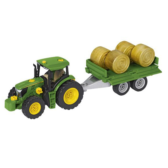 John Deere Build Your Own 6215R Tractor with Trailer & Plough MCK390700000