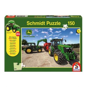 John Deere M Series Puzzle + Siku Tractor