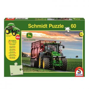 John Deere 8370R Puzzle + SIKU Tractor