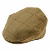 Alan Paine Rutland Tweed Flat Cap - Lichen
