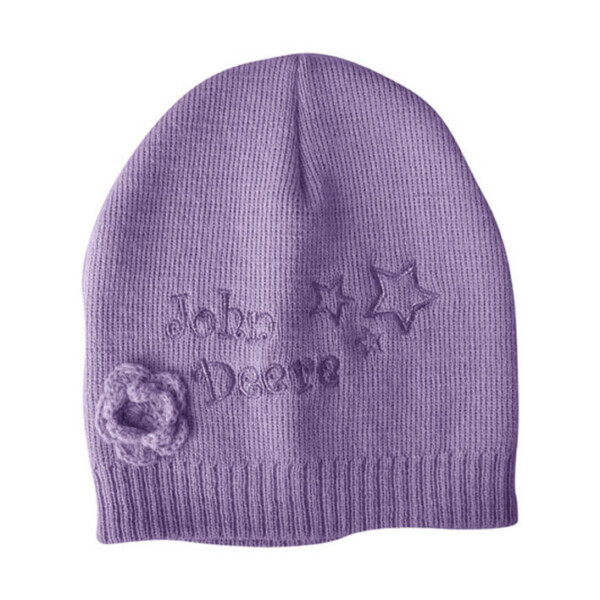 John Deere Kids Clara Purple Beanie