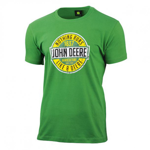 Nothing Runs Like A Deere T-Shirt - Green