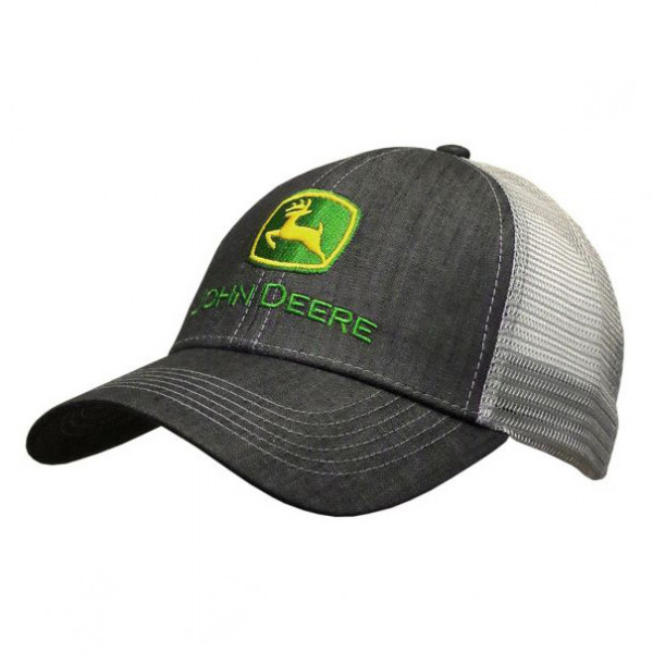 John Deere Denim Mesh Back Cap MC13080422CH