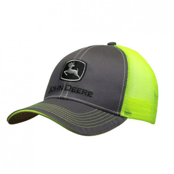 John Deere High Visibility Mesh Back Cap